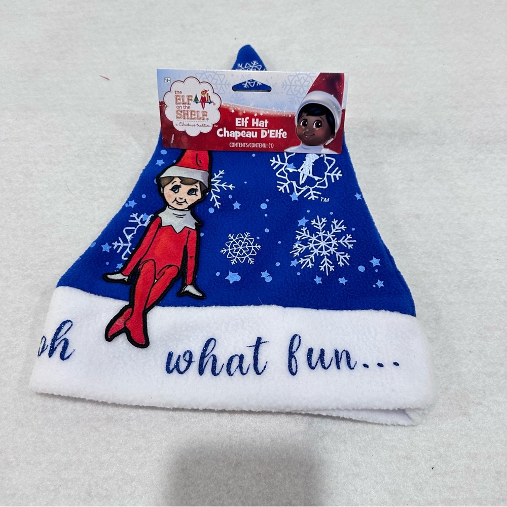 Elf on the Shelf Santa Hat